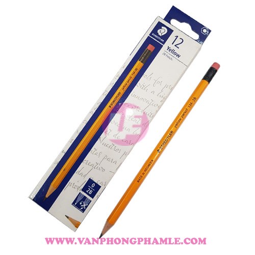 Bút chì gỗ Staedtler 2B 134 vàng